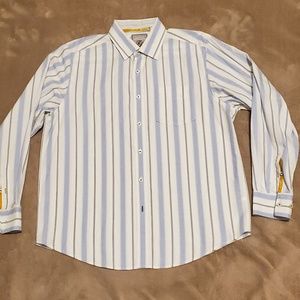 Tommy Bahama Denim Men's Button Down Large Shirt